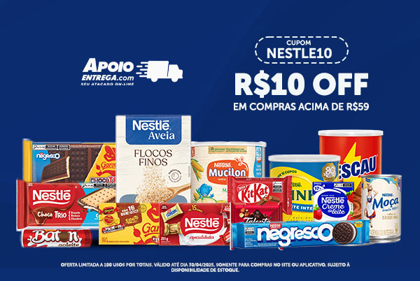 Cupom Nestlé 21 a 30/04